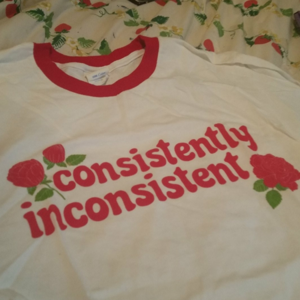 Danny Brito Consistently inconsistent ringer tee